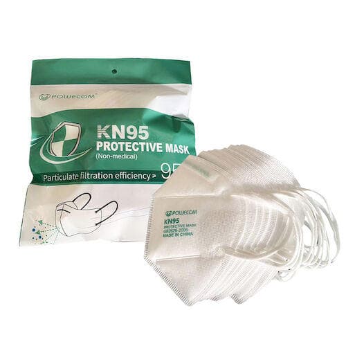 Sky Choice KN95 Respirator Mask, FFP2 NR, FDA Emergency Use Authorization, 10/Pk - KN95 Respirator Mask (10/pk) FDA - Image 1