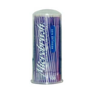 MicroBrush Original Purple Micro Applicators, Regular Tip 2mm, 100/Tube, MRP400-1 - MicroBrush Original Purple (100) - Image 1